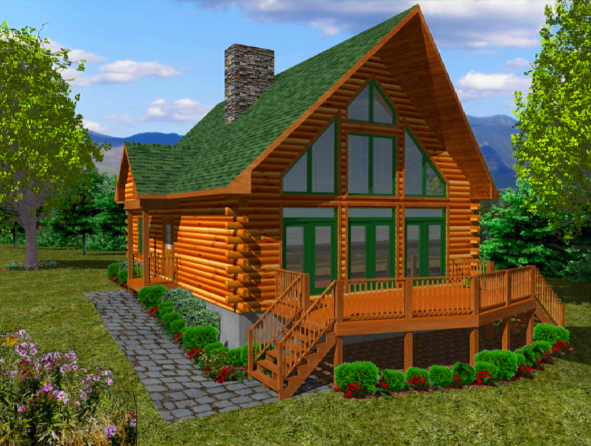 Moose Creek 3 Bedroom Chalet Floor Plan